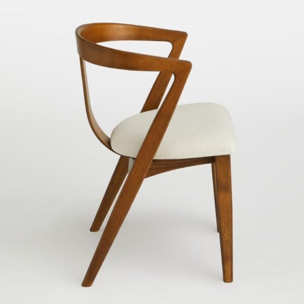 Henley Solid Wood Upholstered Dining Chair - Image 5