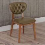 Walden Solid Wood Upholstered Dining Chair