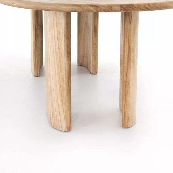 Joro Solid Wood Modern 8-10 Seater Dining Table - Image 5