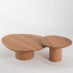 Koko Solid Wood Nesting Coffee Table Set Of 2 - Image 2
