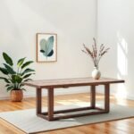 Laki Tailored Solid Wood Dining Table