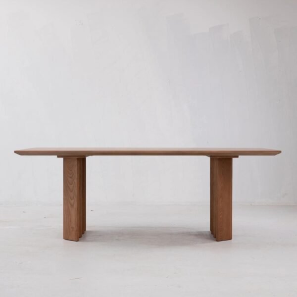 Accra Solid Wood Stylish 6-8 Seater Dining Table - Image 4