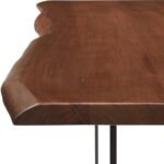 Paris Solid Wood Live Edge Dining Table - Image 7