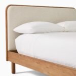 Silo Modern Solid Wood Upholstered Bed - Image 6