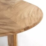 Joro Solid Wood Modern 8-10 Seater Dining Table - Image 7