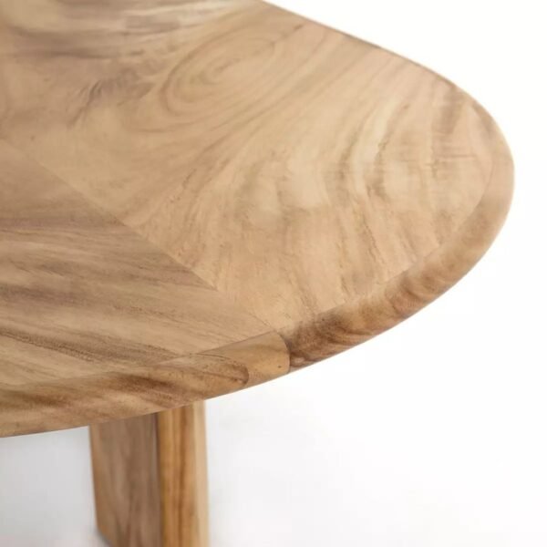 Joro Solid Wood Modern 8-10 Seater Dining Table - Image 7