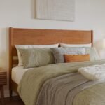 Ciko Mid-Century Solid Wood Platform Bed - Image 3