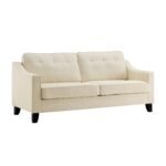 Waza Upholstered Fabric 3-Seater Slope Arm Sofa - Image 8