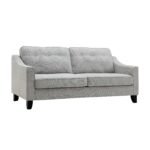 Waza Upholstered Fabric 3-Seater Slope Arm Sofa - Image 9