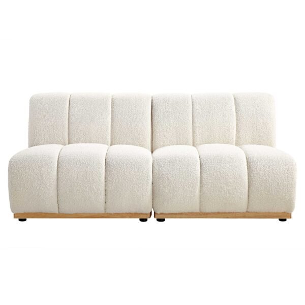 Mazi 2-Seater Upholstered Sofa - Image 3