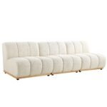 Mazi 3-Seater Upholstered Sofa - Image 7