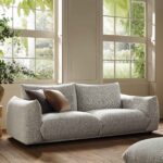 Dami 3-Seater Upholstered Sofa - Image 2