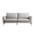 Kabi Upholstered Fabric 3-Seater Sofa - Image 3