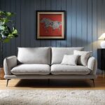 Kabi Upholstered Fabric 3-Seater Sofa