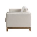 Habi Upholstered Fabric 3-Seater Sofa - Image 4