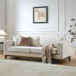 Habi Upholstered Fabric 3-Seater Sofa - Image 2