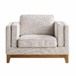 Habi Upholstered Fabric Sofa, 1-Seater - Image 3