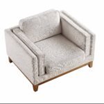 Habi Upholstered Fabric Sofa, 1-Seater - Image 4