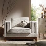 Habi Upholstered Fabric Sofa, 1-Seater - Image 2