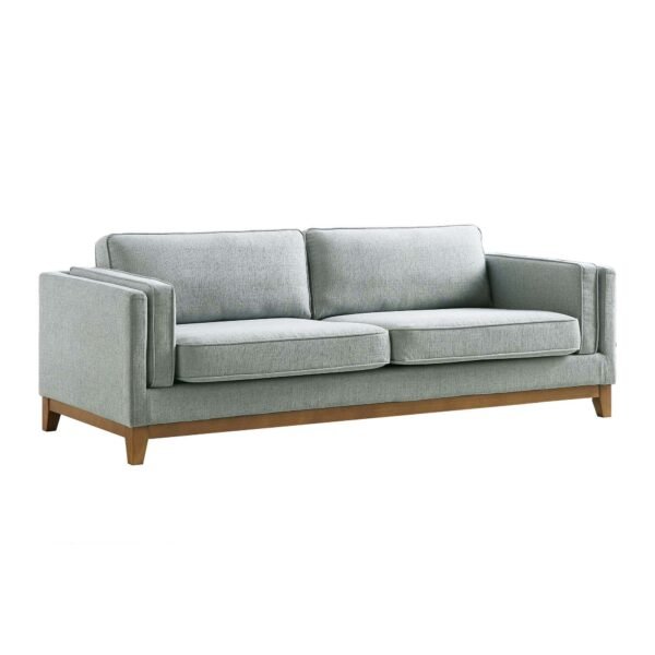 Habi Upholstered Fabric 3-Seater Sofa - Image 8