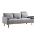 Mari Upholstered Fabric 3-Seater Sofa - Image 7