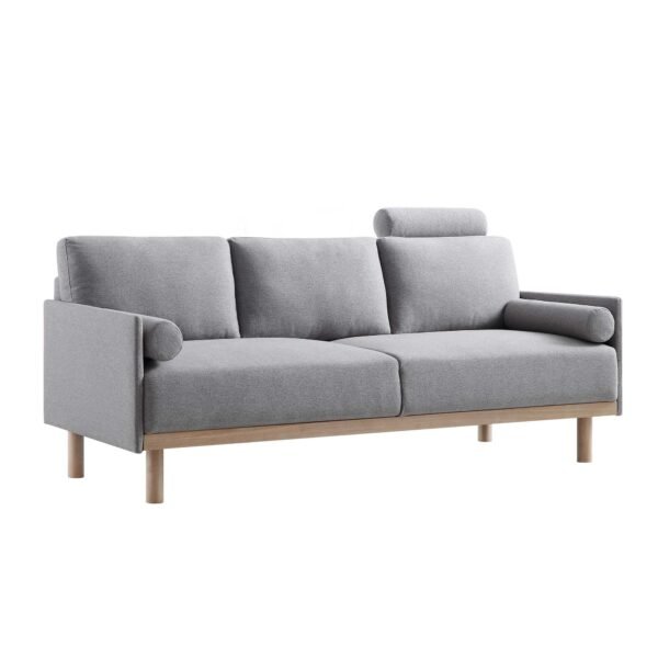 Mari Upholstered Fabric 3-Seater Sofa - Image 7