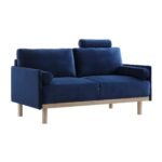 Mari Upholstered Fabric 2-Seater Sofa - Image 9