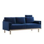 Mari Upholstered Fabric 3-Seater Sofa - Image 9