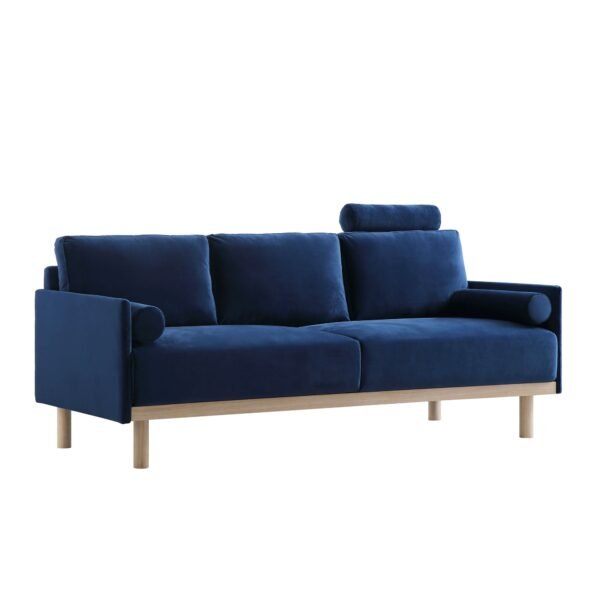 Mari Upholstered Fabric 3-Seater Sofa - Image 9