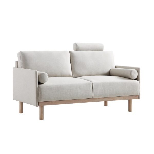 Mari Upholstered Fabric 2-Seater Sofa - Image 6
