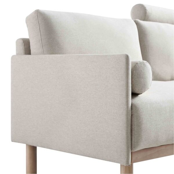 Mari Upholstered Fabric 2-Seater Sofa - Image 5