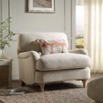 Wabi Upholstered Fabric Sofa, 1-Seater