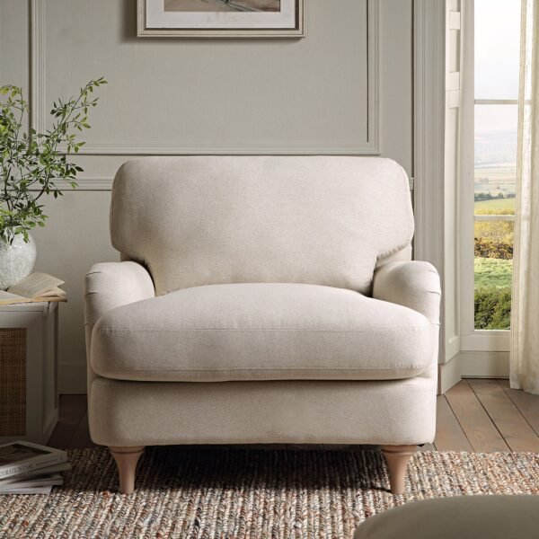 Wabi Upholstered Fabric Sofa, 1-Seater - Image 2