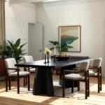 Frost Luxury Solid Wood 6-8 Seater Dining Table