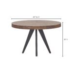 Kerq Solid Wood Round Dining Table - Image 7
