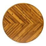 Kerq Solid Wood Round Dining Table - Image 4