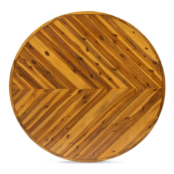 Kerq Solid Wood Round Dining Table - Image 4