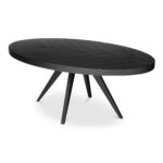 Kerq Solid Wood Oval Dining Table - Image 10