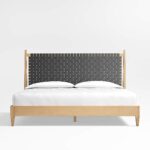 Tido Solid Wood Niwar Headboard Platform Bed - Image 3