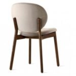 Callis Solid Wood Upholstered Dining Chair - Image 5