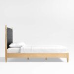 Tido Solid Wood Niwar Headboard Platform Bed - Image 5