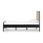 Sula Solid Wood Rattan Platform Bed - Image 5
