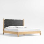Tido Solid Wood Niwar Headboard Platform Bed - Image 4