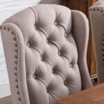 Roko Solid Wood Accent Dining Chair Set of 2 - Image 4