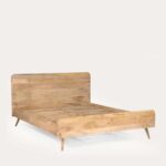 Caya Solid Wood Retro Platform Bed - Image 3