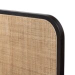 Sula Solid Wood Rattan Platform Bed - Image 6