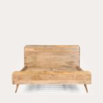 Caya Solid Wood Retro Platform Bed - Image 2