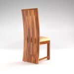 Raya Solid Wood Dining Chair - Image 4