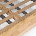 Caya Solid Wood Retro Platform Bed - Image 7