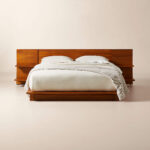 Eden Solid Wood Platform Bed With Nightstands - Image 3